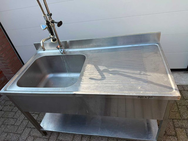 Inox - spoeltafel - afbeelding 2 van  4