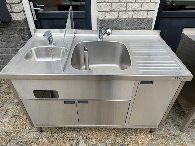 Inox - spoeltafel - afbeelding 1 van  1
