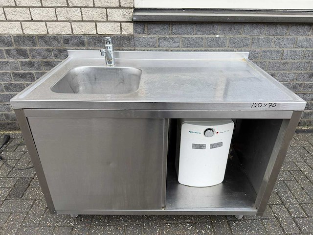 Inox - spoeltafel - afbeelding 1 van  3