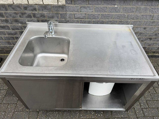 Inox - spoeltafel - afbeelding 2 van  3