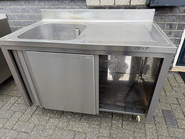 Inox - spoeltafel - afbeelding 2 van  2