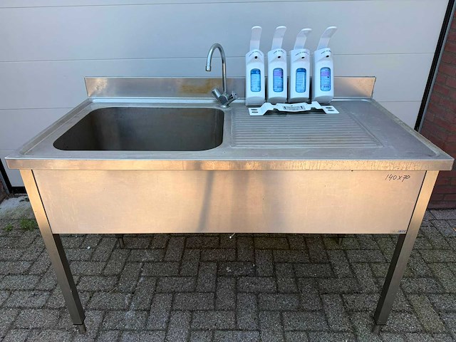 Inox - spoeltafel - afbeelding 1 van  2