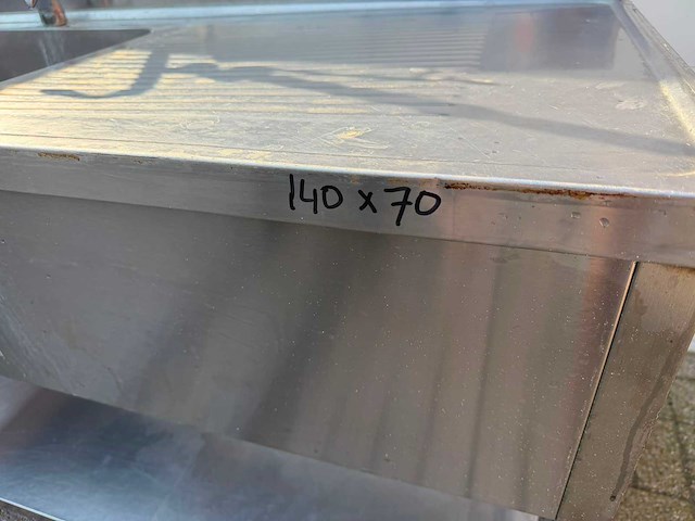 Inox - spoeltafel - afbeelding 2 van  2