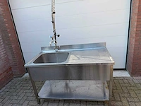 Inox - spoeltafel