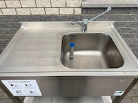 Inox 120x70 - spoeltafel - afbeelding 3 van  3
