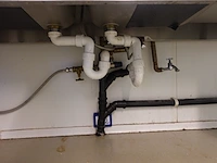 Inox dubbele spoelbak - afbeelding 2 van  10