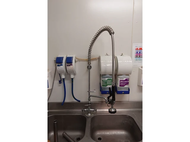 Inox dubbele spoelbak - afbeelding 5 van  10