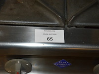 Inox gasfornuis fagor met 4 gasbranders - afbeelding 5 van  8