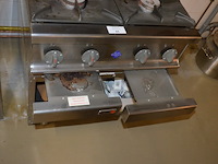 Inox gasfornuis fagor met 4 gasbranders - afbeelding 8 van  8