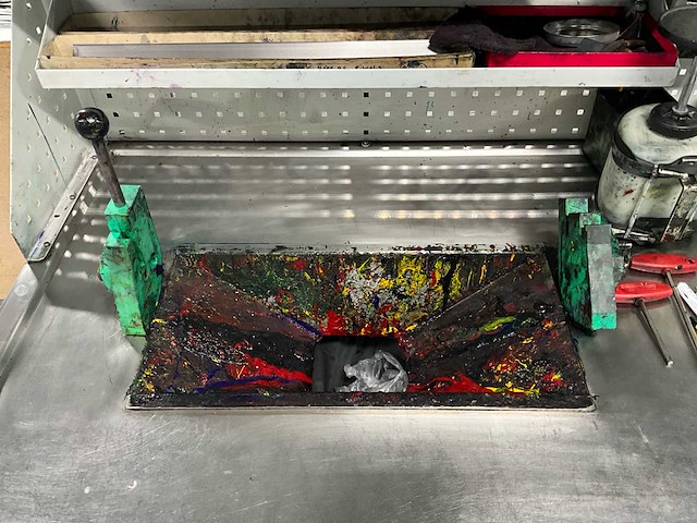 Inox mobiele reinigingsstation - afbeelding 3 van  5