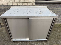 Inox ongebruikt - 120x70 - rvs werktafel - afbeelding 2 van  3