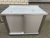 Inox ongebruikt - 120x70 - rvs werktafel - afbeelding 2 van  3