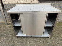 Inox ongebruikt - 120x70 - rvs werktafel - afbeelding 1 van  3