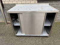 Inox ongebruikt - 120x70 - rvs werktafel