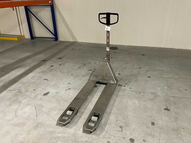 Inox pallettruck - afbeelding 1 van  4