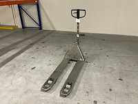 Inox pallettruck - afbeelding 1 van  4