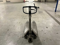 Inox pallettruck - afbeelding 3 van  4