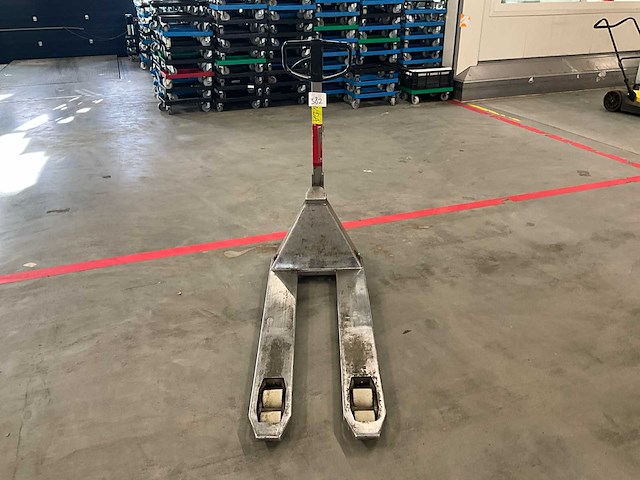 Inox pallettruck - afbeelding 1 van  3