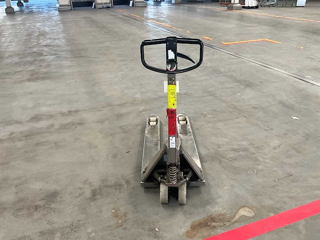 Inox pallettruck - afbeelding 2 van  3