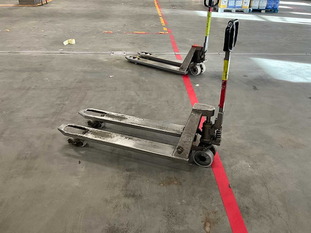 Inox pallettruck - afbeelding 3 van  3