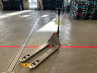 Inox pallettruck - afbeelding 1 van  4