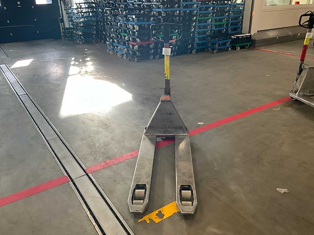 Inox pallettruck - afbeelding 2 van  4