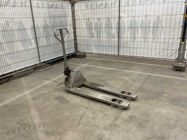 Inox palletwagen - afbeelding 2 van  6