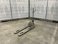 Inox palletwagen