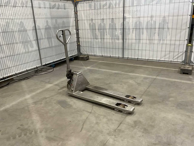 Inox palletwagen - afbeelding 2 van  6