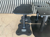Inox speakerstands (6x) - afbeelding 3 van  5