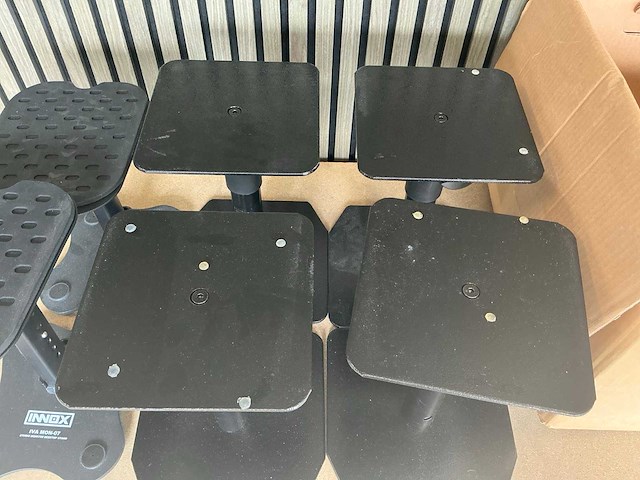 Inox speakerstands (6x) - afbeelding 5 van  5