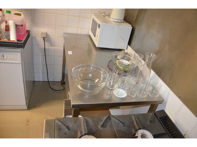 Inox werktafel afm. 140x70 - afbeelding 4 van  5