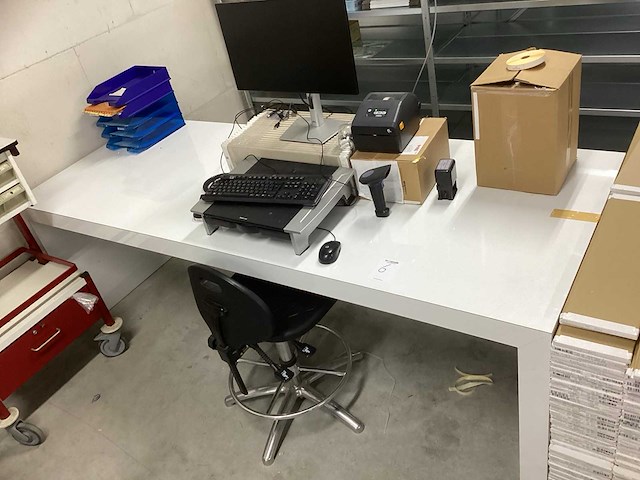 Inpak- en verzendwerkplek incl. zebra zd421 printer - afbeelding 3 van  8