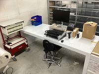 Inpak- en verzendwerkplek incl. zebra zd421 printer