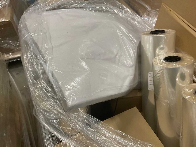 Inpakpaier, folie, tasjes, bamboestokken (3x) - afbeelding 4 van  16