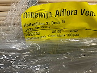 Inpakpaier, folie, tasjes, bamboestokken (3x) - afbeelding 8 van  16