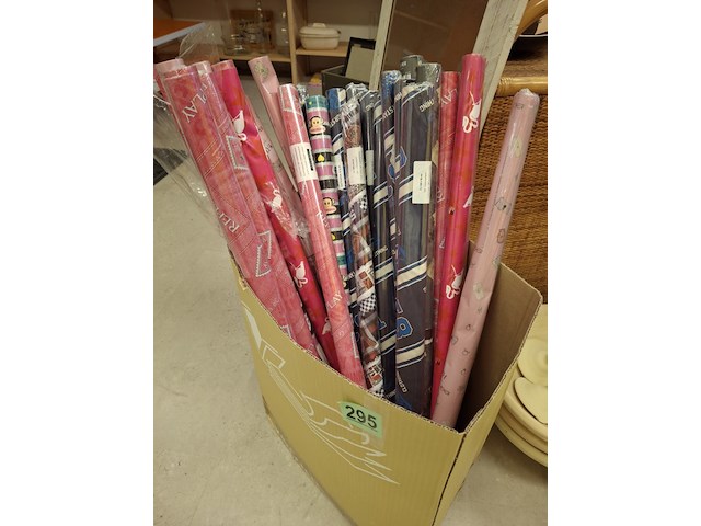 Inpakpapier 29 rollen - afbeelding 3 van  3