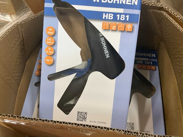 Inpakpapier, folie, lint, lijmpistool (2x) - afbeelding 2 van  10