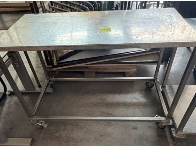 Inpaktafel, eigen bouw, grijs, 2019 - afbeelding 1 van  1