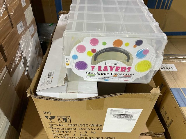 Inscraft stackable organizer (11x) - afbeelding 2 van  2