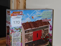 Insectenhotel. 30 x 10 x 28 cm. - afbeelding 2 van  2