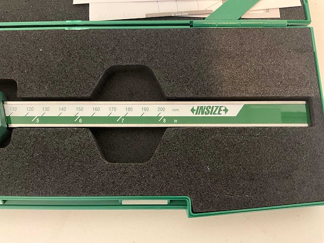 Insize 1147-200 digitale dieptemeter - afbeelding 3 van  5