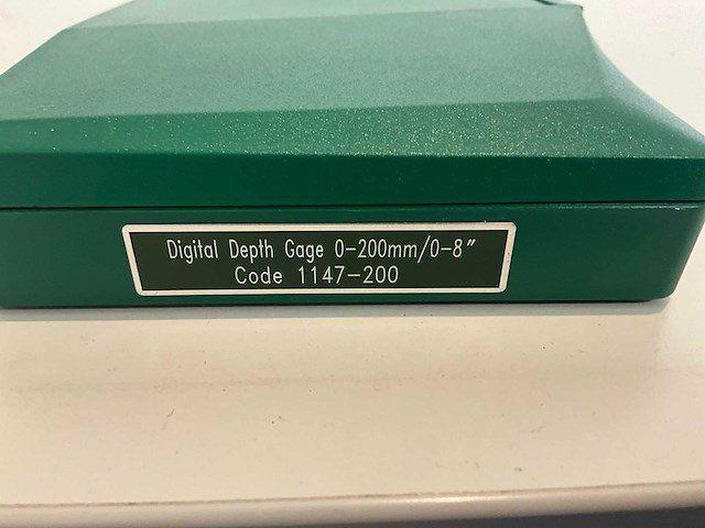 Insize 1147-200 digitale dieptemeter - afbeelding 5 van  5