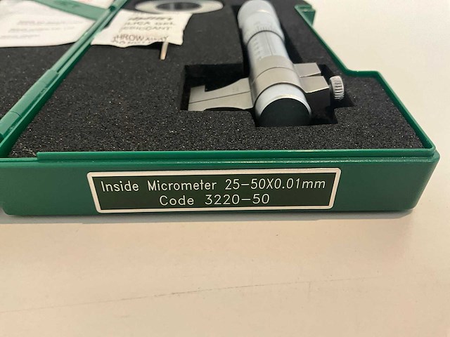 Insize 3220-50 inside micrometer - afbeelding 3 van  4