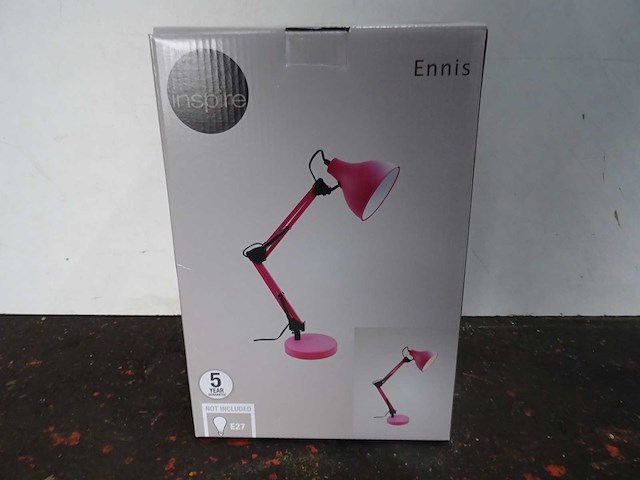 Inspire - ennis - bureaulamp (8x) - afbeelding 2 van  2