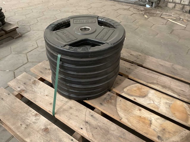 Inspire 20,4kg gewichten (8x) - afbeelding 1 van  3