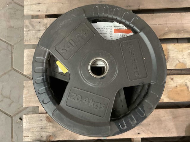 Inspire 20,4kg gewichten (8x) - afbeelding 2 van  3