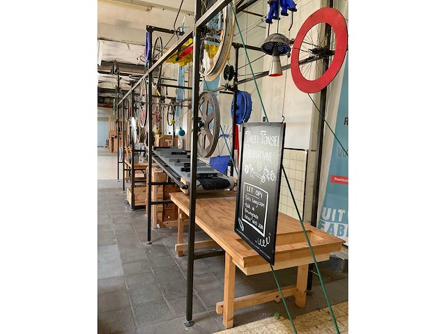 Installatie “de ruben goldberg machine” - afbeelding 12 van  15