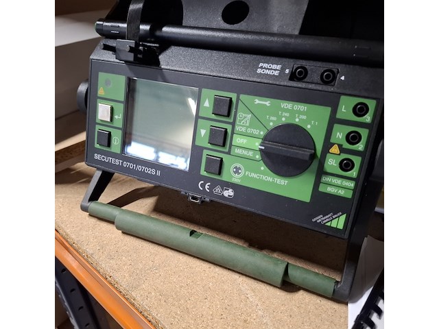 Installatie testers en metra tester, o.a. secutest, c.a.t., din vde0701, m5010 - afbeelding 6 van  11