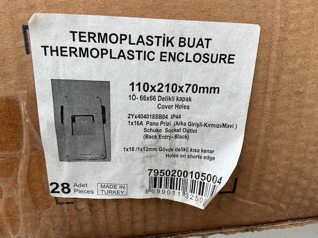 Installatiekast 28x - afbeelding 2 van  2
